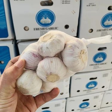 Organisk röd vitlök i bulk